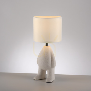 JUST LIGHT TED 14191-39 table lamp, beige, 38 cm, 1×E27 small 10