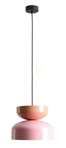 Check Aldex Tula Baby Pink + Coral pendant light, 30 cm, E27, 1132G18_11_C