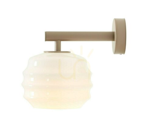 Check ALDEX 1159C17 Beige Puff Wall Sconce