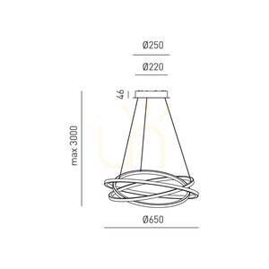 ATIA S/P FATSB1 White Gea Luce Pendant Light small 1