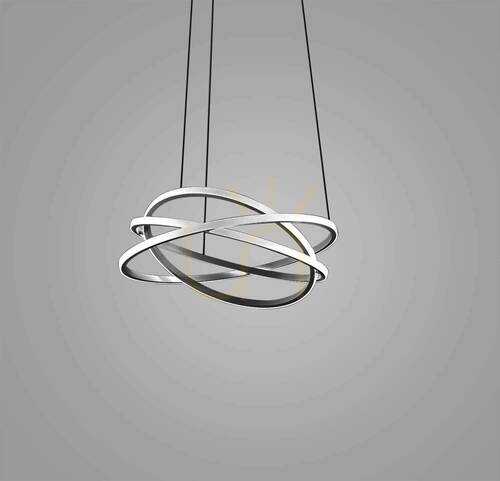 Check ATIA S/P FATSN1 Black Gea Luce Pendant Light
