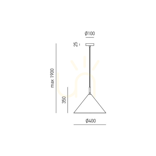 Check BARBIE S/G FBASN2 Black Gea Luce Pendant Light