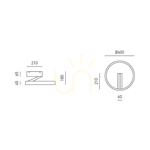 Check CRISEIDE P/P FCRPV1 Ceiling Light, Sage Green, Gea Luce