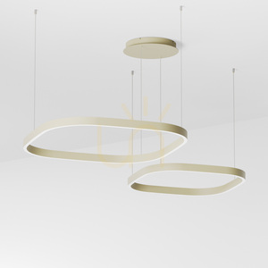 CRISEIDE S/2D Q FCRSV5Q Pendant Light, Sage Green, Gea Luce small 0