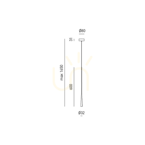 Check DAFNE S/G FDA1GR Copper Pendant Light by Gea Luce