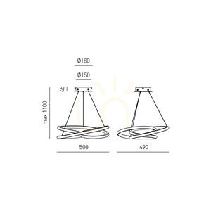 DIVA S/P FDISB1 White Gea Luce Pendant Light small 1