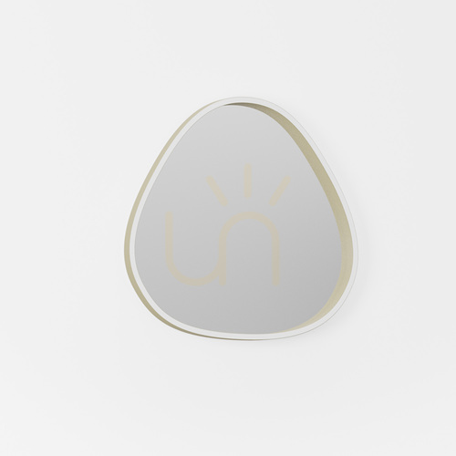 Check ECARIS A/P FECABE1 Wall Sconce, Beige, Gea Luce