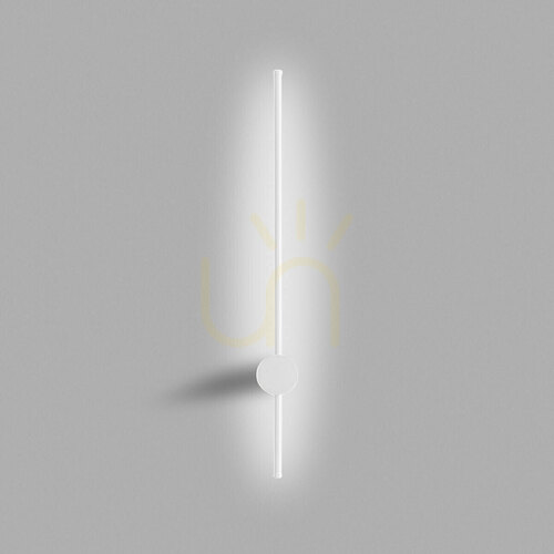 Check ENILA A FENAB1 Wall Sconce, White, Gea Luce