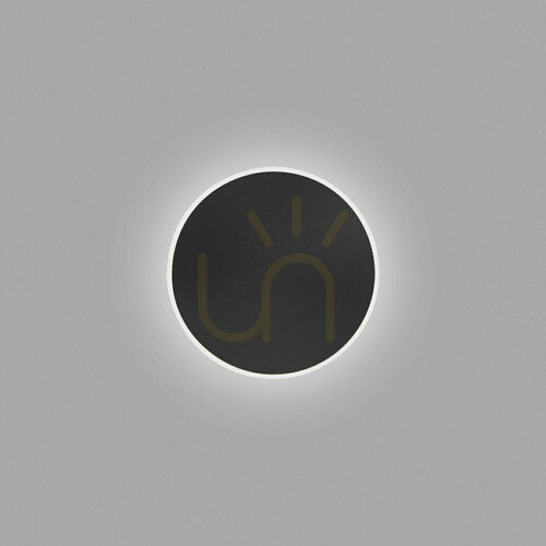 Check FORTUNA A/G FFOAN2 Black Wall Sconce by Gea Luce