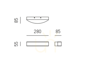 GAP500C Wall Sconce by Gea Luce small 1