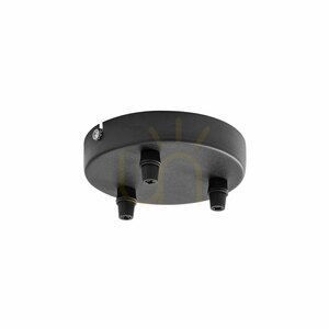 GSOB31 Black Ceiling Rosette by Gea Luce small 0