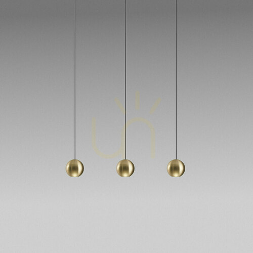 Check GUYA S/3 FGUSO3 Gold Pendant Light by Gea Luce