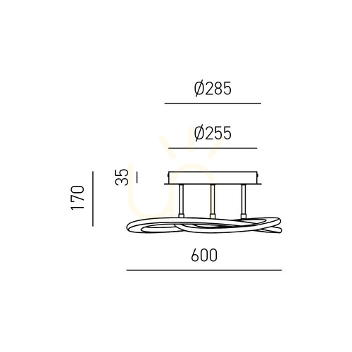 Check FYAPC2 Ceiling Light by Gea Luce