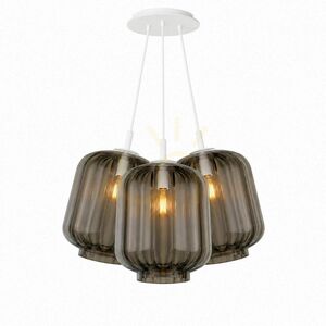 3-Light Cluster Pendant Light s.luce Velo Multicolor Glass 25 cm Shades E27 10 3-Light Cluster Pendant Light s.luce Velo Multicolor Glass 25 cm Shades E27 small 10