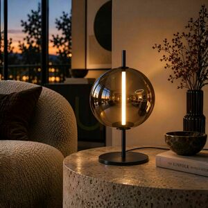 LED Table Lamp s.luce Mira Black Glass 55 cm 3000K 0 LED Table Lamp s.luce Mira Black Glass 55 cm 3000K small 0