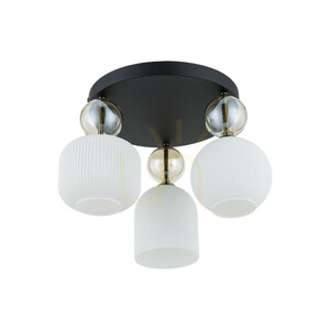 Sophia Cognac White Ceiling Light, 3 Xe14 Bulbs small 6