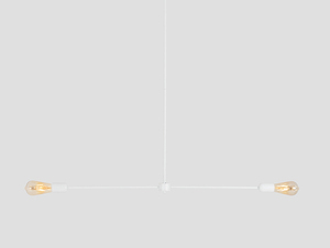 TRISO 2 hanging lamp - white small 0