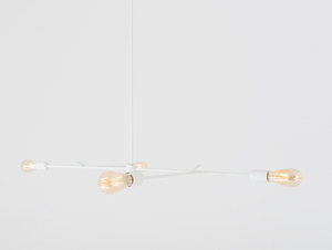 TRISO 4 hanging lamp - white small 4