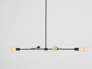 TRISO 4 hanging lamp - black small 0