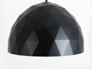 Hanging lamp LEONARD L - gold-black small 3