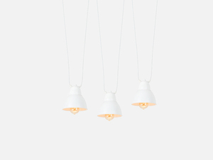 Hanging COBEN HANGMAN 3 lamp - white small 0
