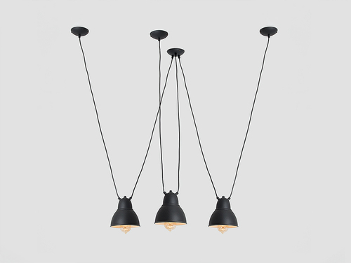 Check Hanging COBEN HANGMAN FIX 3 lamp - black