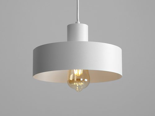 Check Hanging lamp FAY 1 M - white