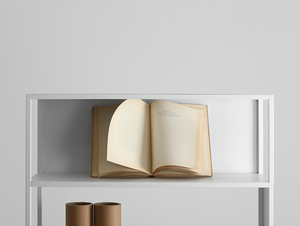 HYLLER SIDE METAL 100x180 bookcase small 1