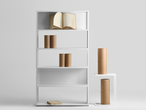 HYLLER SIDE METAL 100x180 bookcase small 2
