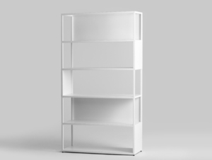 HYLLER SIDE METAL 100x180 bookcase small 0