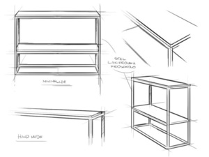 JULITA METAL 75-1F console small 5