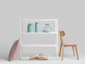 HYLLER METAL 100x110 shelf small 2