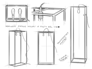 METRIC TABLE table lamp small 5