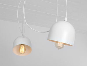 Hanging lamp POPO 4 - white small 3