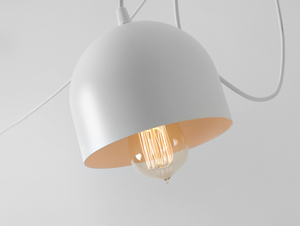 Hanging lamp POPO 4 - white small 4