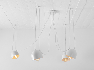 Hanging lamp POPO 4 - white small 0