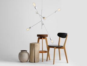 TWIGO 6 hanging lamp - white small 2
