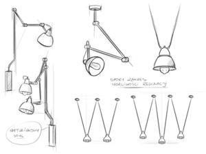 Hanging lamp COBEN SUSPENSION - white small 5
