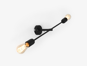 Wall lamp TWIGO WALL 2 L - black small 0