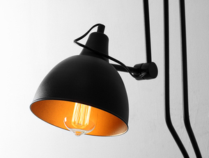 COBEN WALL 2 wall lamp - black small 3