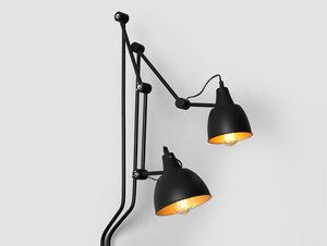 COBEN WALL 2 wall lamp - black small 4