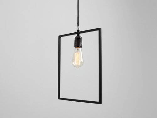 Check QUADO Hanging Lamp - black