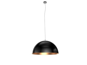 Hanging lamp LORD 90 - copper-black small 6