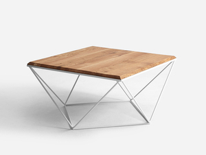 DARYL SOLID WOOD 80 coffee table small 3