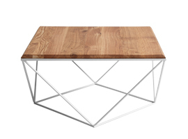 DARYL SOLID WOOD 80 coffee table small 5