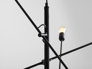 TWIGO 6 hanging lamp - black small 4