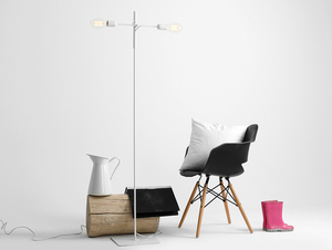 TWIGO FLOOR 2 floor lamp - white small 2