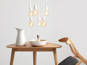 VANWERK TALL pendant lamp - white small 1