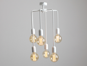 VANWERK TALL pendant lamp - white small 3