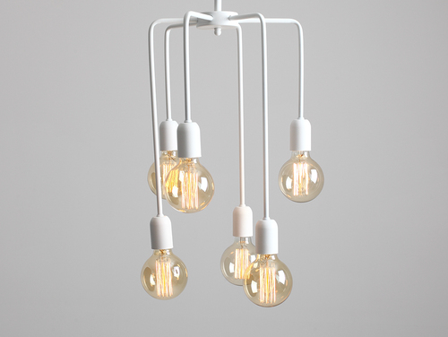 Check VANWERK TALL pendant lamp - white